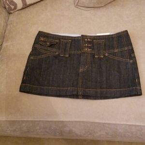 GUESS Denim Mini Skirt NWT